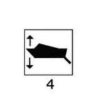 CARLING SWITCH Bascule con simbologia illuminata 04 - Flap