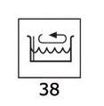 CARLING SWITCH Bascule con simbologia illuminata 38 - Pompa ricircolo