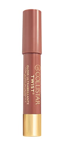 Collistar Twist Gloss Ultrabrillante, Gloss labbra idratante rimpolpante e luminoso, Con Acido Ialuronico e Pro-Collagene, Formato stick, 2,5 g