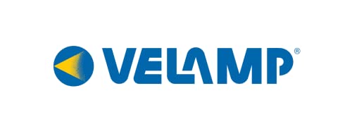 Velamp Torcia LED impermeabile - Impugnatura antiscivolo e laccetto – Alta potenza e resistenza - Per uso esterno ed emergenze - 2 batterie tipo AA