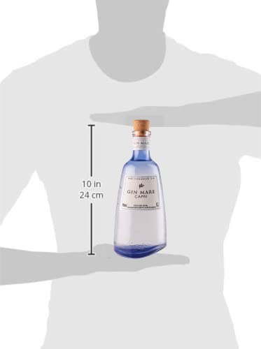 Gin Mare Capri 70cl - Premium Mediterranean Gin con botaniche naturali, limone, bergamotto. Edizione Speciale. 42,7% vol.