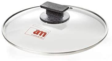 Accademia Mugnano Coperchio Vetro Cuore di Pietra per padelle Home Shop Italia (40 Cm)