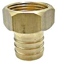 LINDEMANN Ottone Ms58 Dado posteriore Nipples Filettatura interna 2"