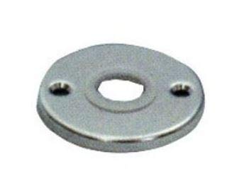 PIASTRINA Ottone Cromato 45 MM