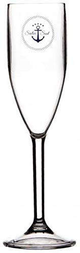 Marine Business SET 6 BICCHIERI CHAMPAGNE SAILOR SOUL, Ø 5,2 cm, H 22 cm 170 ml