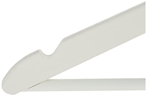 Ikea - Gruccia in legno "Boomerang", 8 grucce appendiabiti in legno massiccio, colore: Bianco
