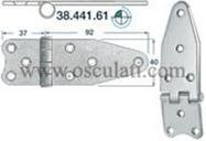 OSCULATI Cerniera Nodo rovesc. 129x40 mm
