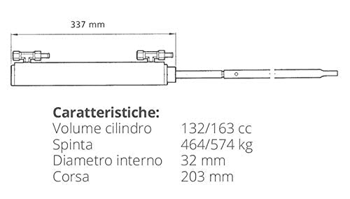 Osculati 45.282.03 - Cilindro UC 132-OBS