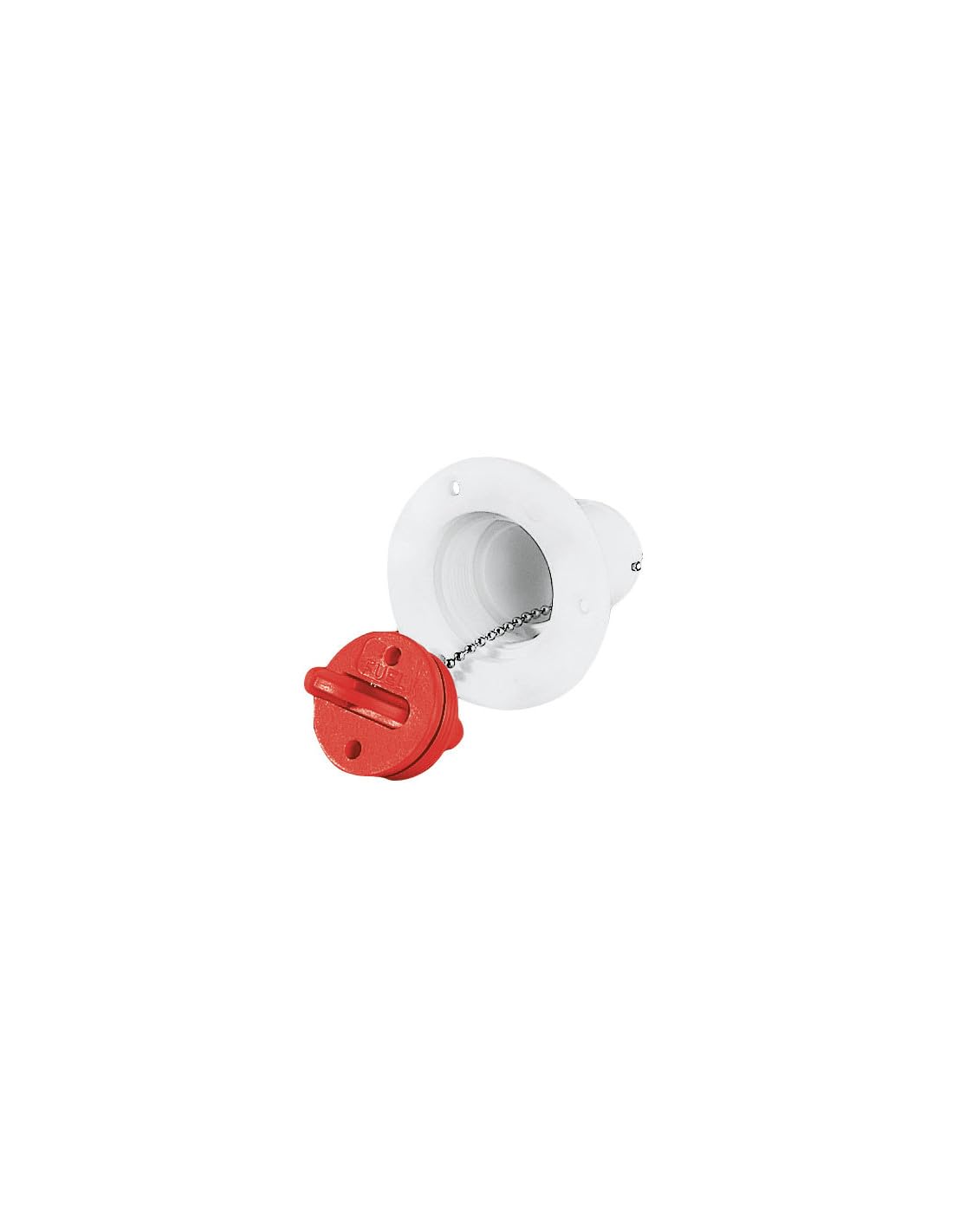 Tappo Imb.Benzina Ø51mm No Bordo Bianco BIANCO 51 mm - NUOVA RADE