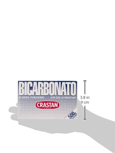 Crastan Bicarbonato di Sodio per Uso Alimentare, 500g