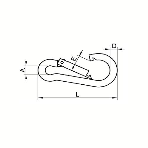 Sonstige , Karabinerhaken:120x11mm