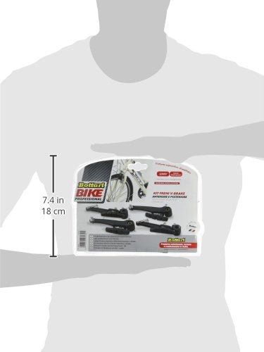 Bottari 96080 Kit Freni Anteriore e Posteriore per Biciclette, blu