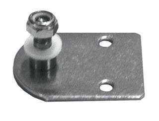 Bootskiste Supporti inox x molle, Staffa per molla, Dritto con dado selbstsicherner (M8), Acciaio inossidabile AISI 316, Argento