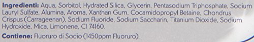 Aquafresh Dentifricio White & Brilliant, denti visibilmente più bianchi in 7 giorni, Smalto Forte, Gengive Sane, Alito Fresco, Scudo Anti-Macchie, pacco da 12 x 75ml