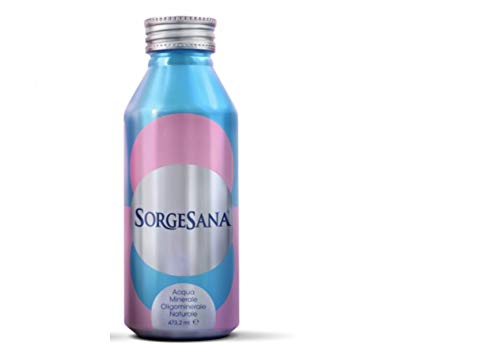 ACQUA SORGESANA NUOVO FORMATO IN ALLUMINIO DA 473,2 ml, CONF.DA 24 LATTINE