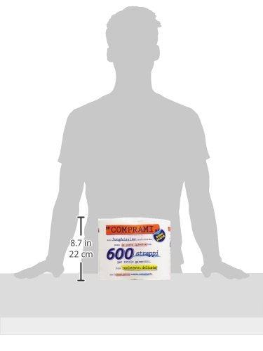 Comprami Carta Igienica Rotoli, 600 Strappi, 4 Pezzi