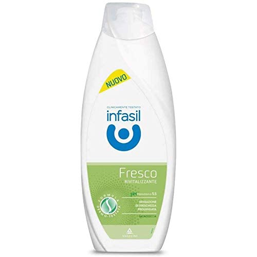 Infasil BAGNOSCHIUMA Doccia Fresco RIVITALIZZANTE 5,5 PH 6 Confezioni da 500 ML