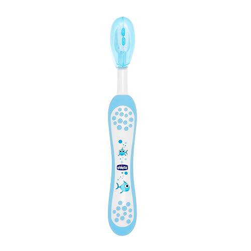 Chicco Spazzolino da Denti per Bambini con Testina Sagomata e Arrotondata
