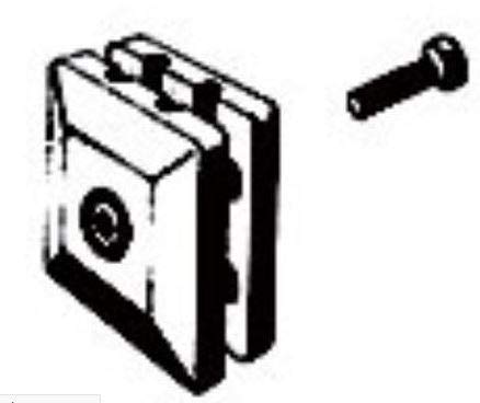 PIASTRINA Unione per CESTELLO PORTAPARABORDI