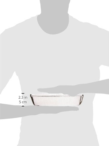 Cuki - Vaschette Alluminio, Doppia Forza, Piã¹ Consistenza E Tenuta, Spessore Maggiorato, Forno E Microonde, 8 Porzioni - 3 Pezzi