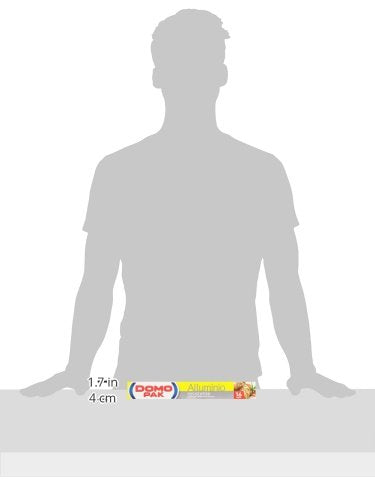 Domopak - Alluminio, Resistente Adatto Per Conservare e Cuocere - 16 Metri