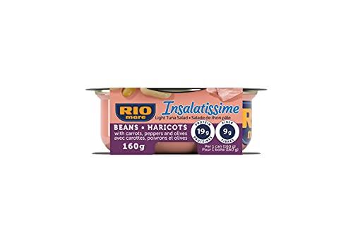 Rio mare - Mix di Fagioli e Tonno, con Carote, Peperoni, Olive - 160 g