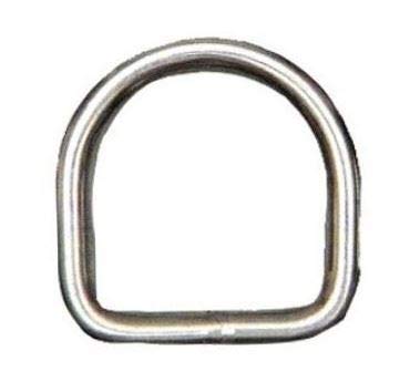 ANELLO Acciaio Inox Curvo 5 X 25 MM