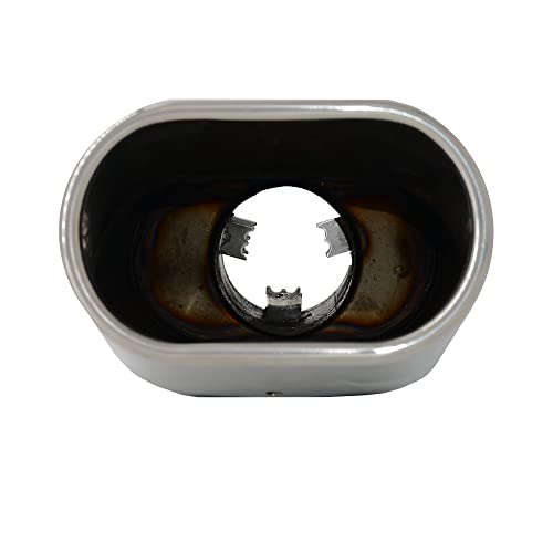 Simoni Racing TRX/100 Terminale di Scarico Universale DTM, Uscita Rettangolare Dritta 9135 x 85 mm, in Acciaio Inox