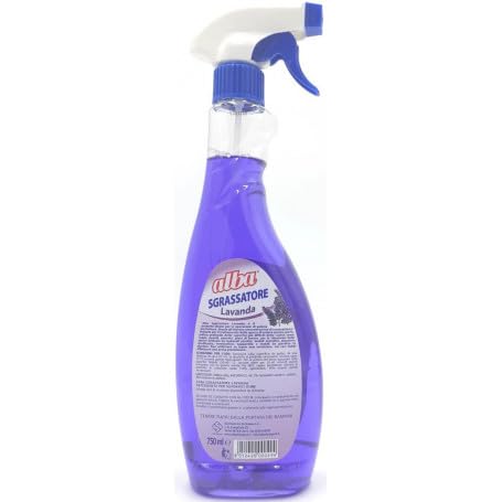 Alba Sgrassatore Lavanda, Confezione da 3 Pezzi da 650 ml con Omaggio, Detergente Concentrato
