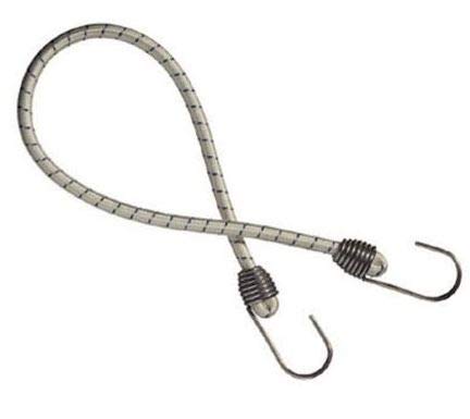 CORDA Elastica 120 CM con Ganci in Acciaio PLASTIFICATO