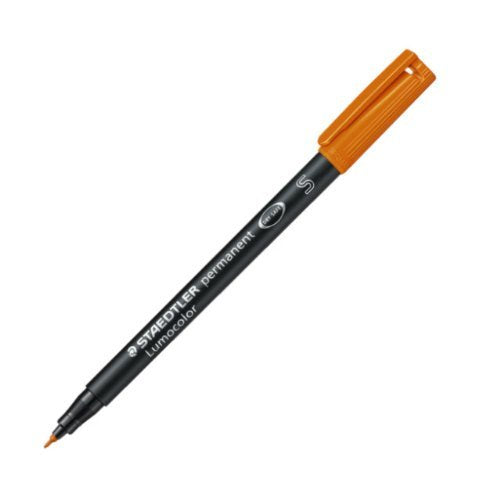 Pennarelli Lumocolor Staedtler 313 S arancio 10