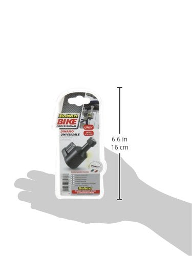 Bottari 96200, Dinamo Universale per Biciclette Unisex-Adulto, Nero