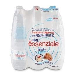 Natura Sana - Acqua Minerale Liscia Fonte Essenziale, Lt.1 X 6Bt