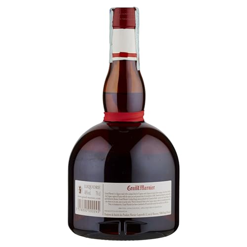 Grand Marnier Cordon Rouge - Liquore a Base di Cognac in Combinazione con Liquore d'Arancia, 40% Vol, Bottiglia in Vetro da 70 cl