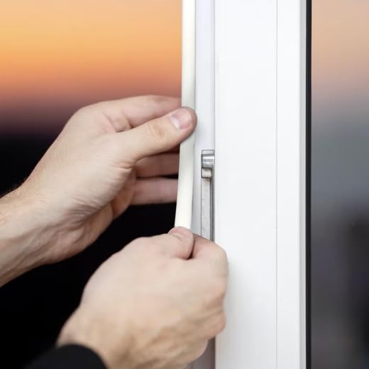 Geko, Nastro Parafreddo In Schiuma Autoadesiva Per Porte E Finestre, 800 x 1 x 0.6 cm