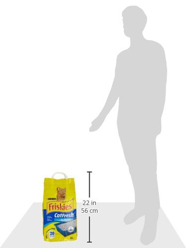 Purina Friskies Lettiera gatto Cat Fresh Classic, 1 Confezioni da 5 kg (8l)