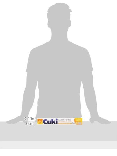 Cuki Carta Forno Ultra Antiaderente e Resistente, 20 Metri