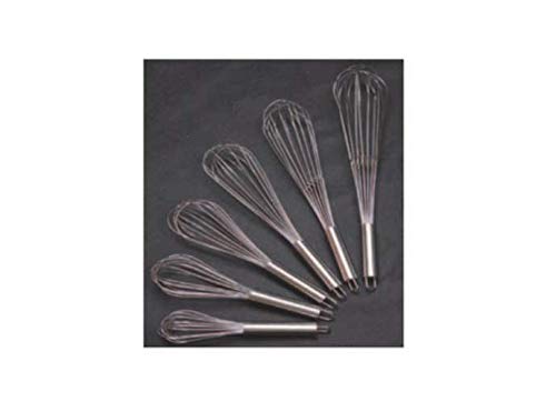 F.Lli Gnali Bacicio Frusta per Cucina in Acciaio Inossidabile 18/C di Altissima qualità. Finitura Lucida. Materiale in Conformità alle Normative per L'Utilizzo al Contatto con Gli Alimenti.