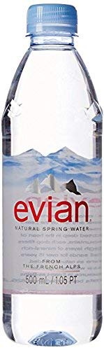 Evian Acqua minerale naturale, 500 ml x 24 bottiglie