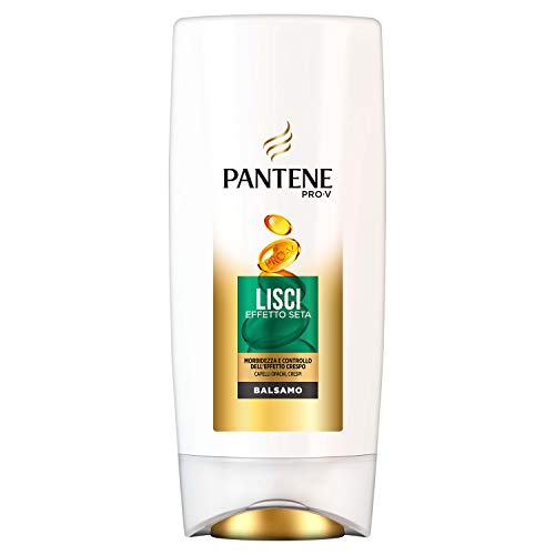 Pantene Lisci Effetto Seta Balsamo per Capelli Tendenti al Crespo