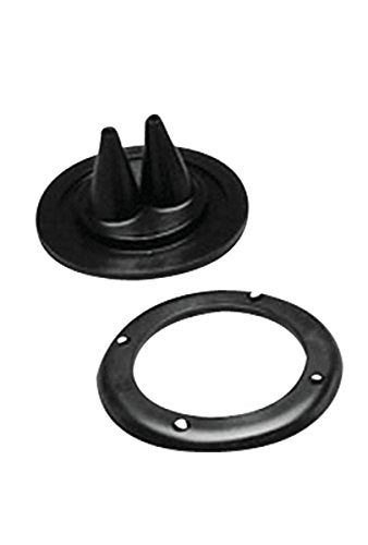 Soufflet pour cable ø hors tout 115mm, ø d'encastrement 105mm,hauteur 52mm couleur noire.
