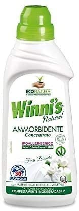 3 X Winni's fiori bianchi fiori bianchi ammorbidente 750 ML 30 lavaggi