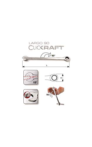 CLICKRAFT Chiavi Largo 90 19MM