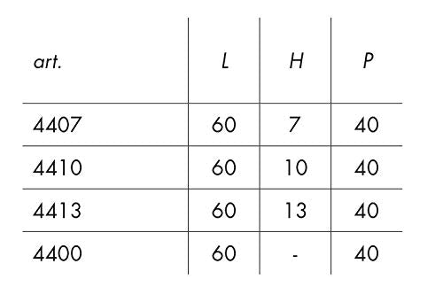 Mobil Plastic coperchio per cassa alimentare 60x40 - Bianco