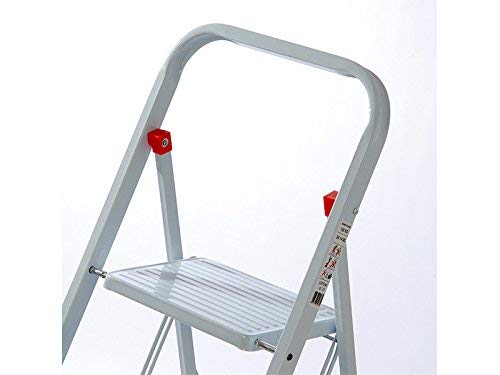 GIERRE 2 gr. -Aperto 46/Chiuso cm 90 GIERRE-B0050-Taburete Acero Basico (2 p.), Metallo, Non Si Applica, Grande