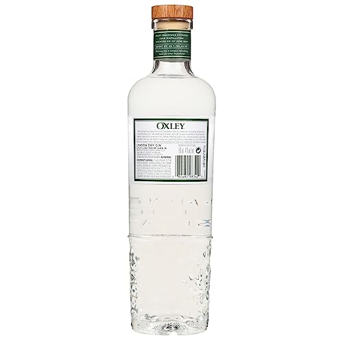 Oxley Small Batch Premium Gin, 47% Vol., 70cl / 700ml, distillato a freddo a temperature glaciali per esaltare al massimo i botanical