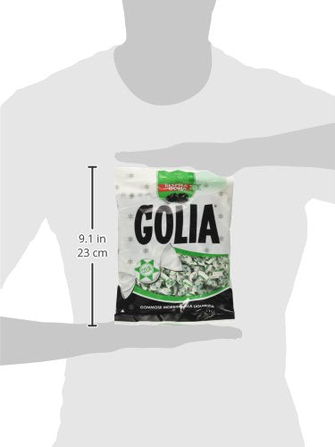Golia Farafallina Caramelle Gommose Morbide al Gusto di Liquirizia, Formato Scorta da 9 Buste da 180 g