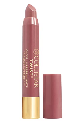 Collistar Twist Gloss Ultrabrillante, Gloss labbra idratante rimpolpante e luminoso, Con Acido Ialuronico e Pro-Collagene, Formato stick, 2,5 g