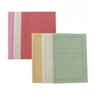 Cartellette in cartone per Atti con stampa Giallo 100 pz.
