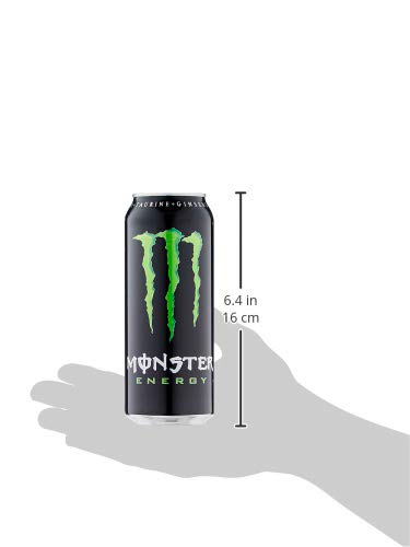 Monster Energy Lattina, Energy Drink, Energia, Eccitante, con Taurina e Caffeina 12 x 500 ml